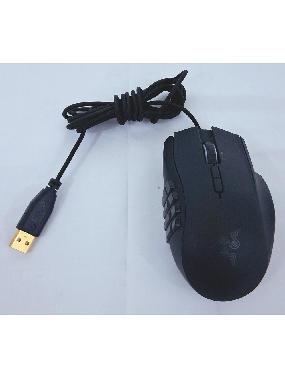 RAZER Gaming Mouse NAGA 2014 Model RZ01-0104 Working TESTED